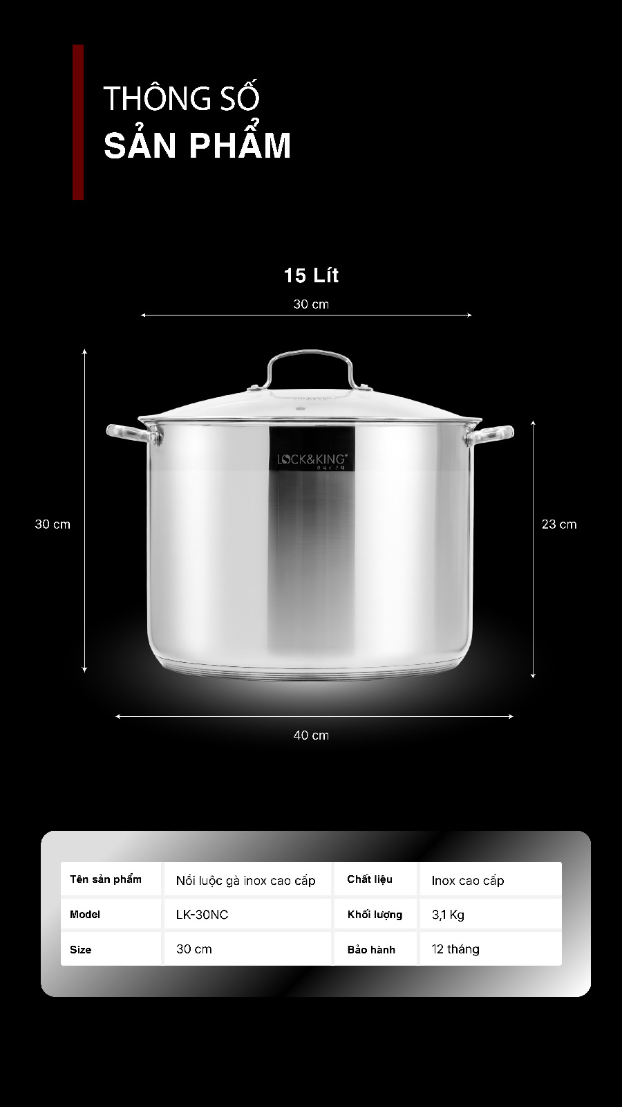 noi-luoc-ga-inox-cao-cap-lk-30nc-thong-so