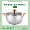 Nồi Inox 5 Đáy Cao Cấp Lock&King LK-3018