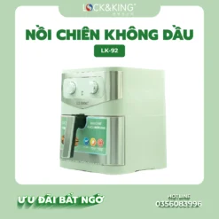 Nồi Chiên Không Dầu Lock&King LK-92