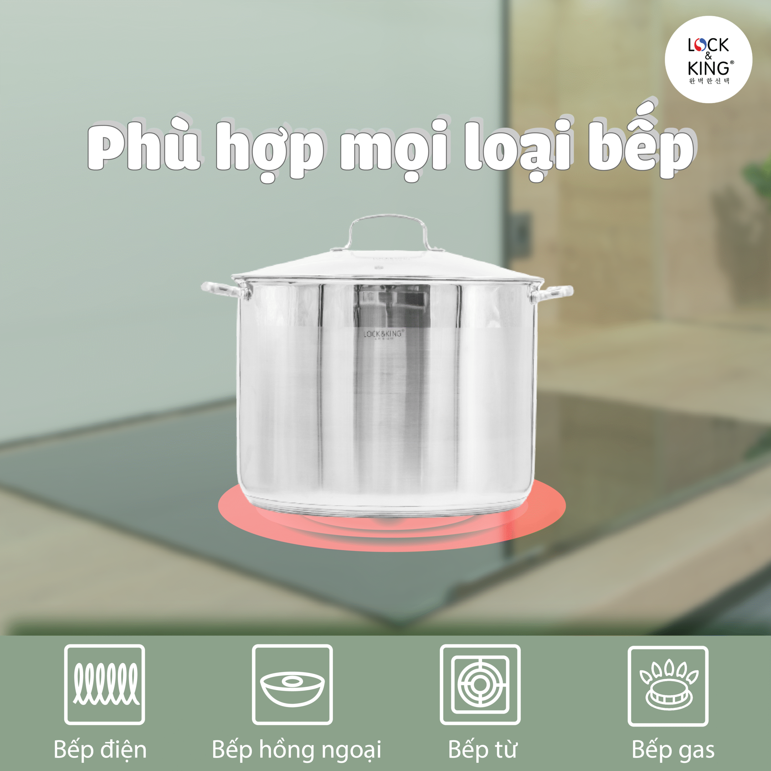 Nồi Luộc Gà Inox Cao Cấp Lock&King LK-30NC - Ảnh 7